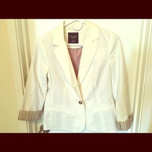 White blazer